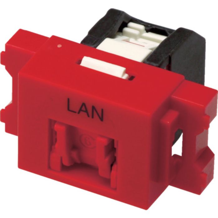 コーニング Cat6 RJ45モジュラージャック+JISプレート用アダプタセット(Tcode:7876262)