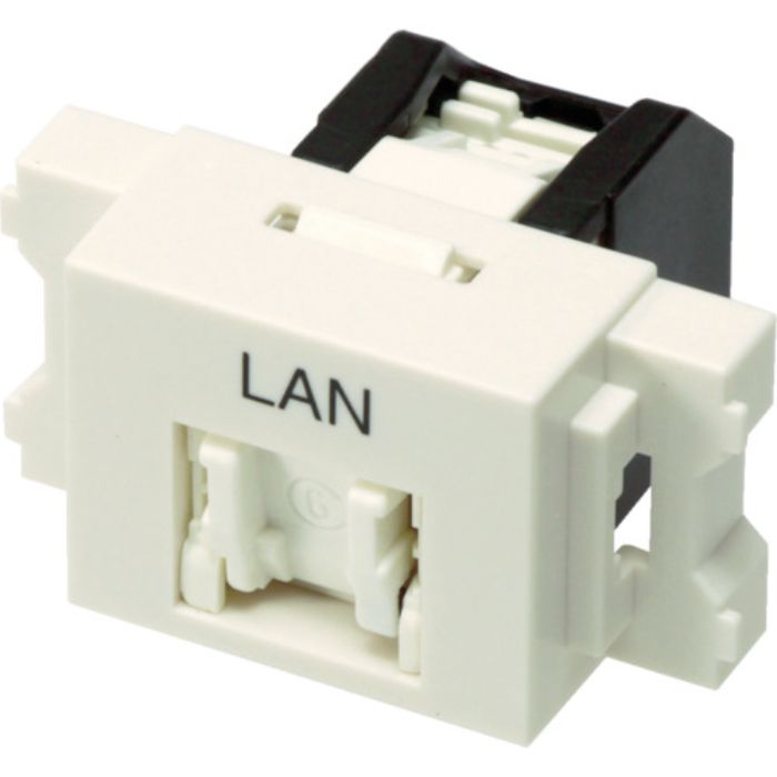 コーニング Cat6 RJ45モジュラージャック+JISプレート用アダプタセット(Tcode:7876271)