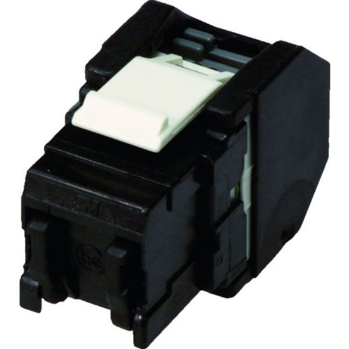 コーニング RJ45モジュラージャック ツールレスタイプ Cat5e 黒(Tcode:7876611)