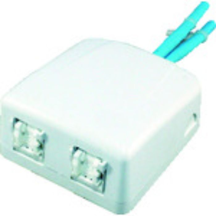コーニング Cat5e RJ45モジュラージャック露出型アウトレットセット 2ポート(Tcode:7876785)