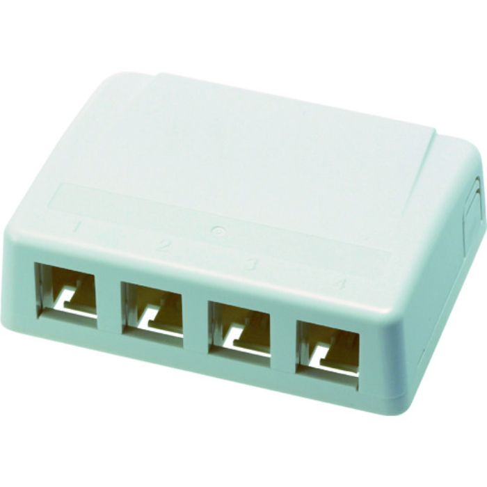 コーニング 4ポート露出型アウトレット(Tcode:7876807)