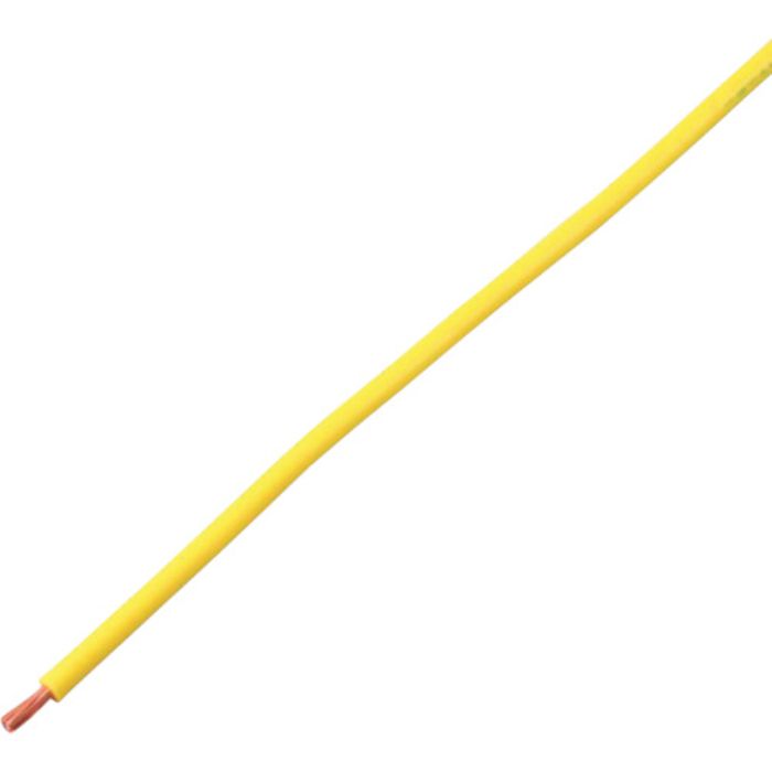 KYОWA 単心ビニルコード VSF 1.25SQ 10M 黄(Tcode:5619453)