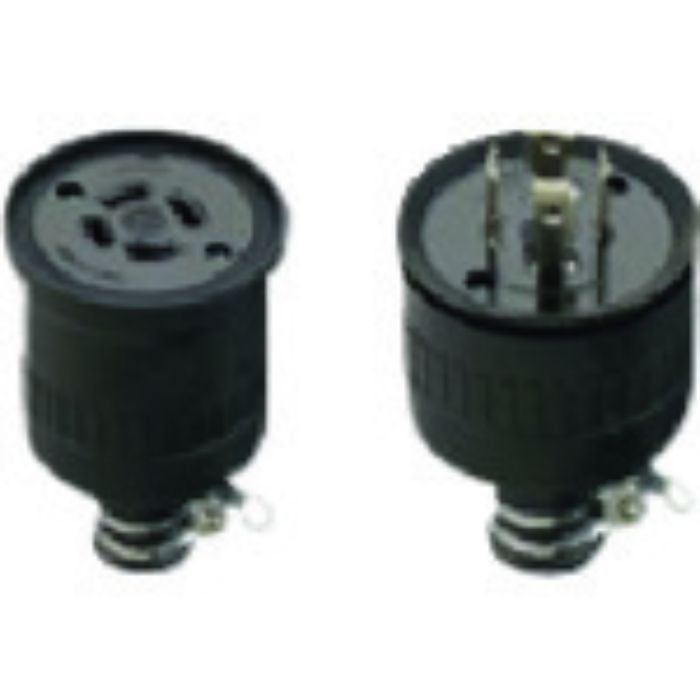 Panasonic 接地3P30A引掛防水ゴムコードコネクタ(Tcode:1446843)