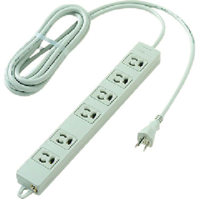 Panasonic OAタップ 接地15A抜け止め形6コ口グレー3mマグネット付(Tcode:1445221)