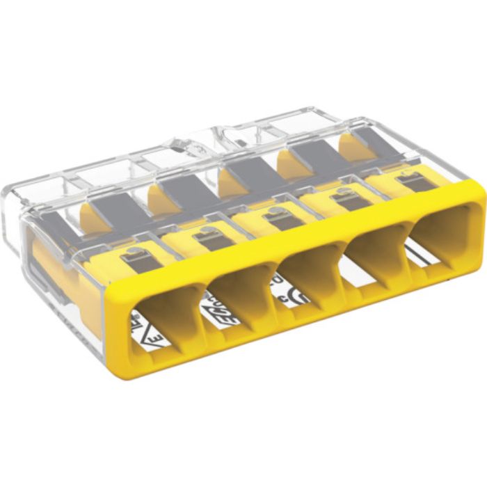 WAGO WGZ-5 差し込みコネクタ 5穴 60個入り(Tcode:2463926)