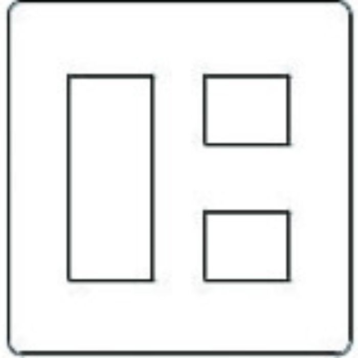 Panasonic フルカラー新金属プレート2型5コ用(Tcode:1589383)