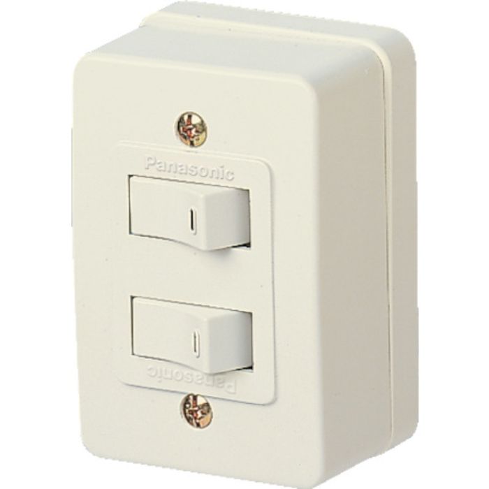 Panasonic 2連タンブラスイッチ(Tcode:7632410)