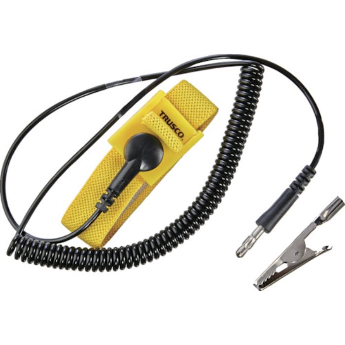 TRUSCO リストストラップ コード有効長約1.8m(Tcode:2555673)