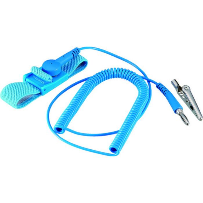 TRUSCO リストストラップ コード有効長3.0m(Tcode:1948667)