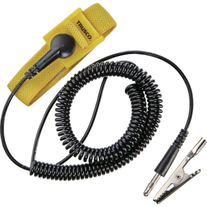 TRUSCO リストストラップ コード有効長約3.0m(Tcode:2555672)