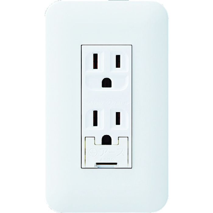 Panasonic コスモワイド埋込アースターミナル付接地ダブルコンセント(Tcode:7632444)