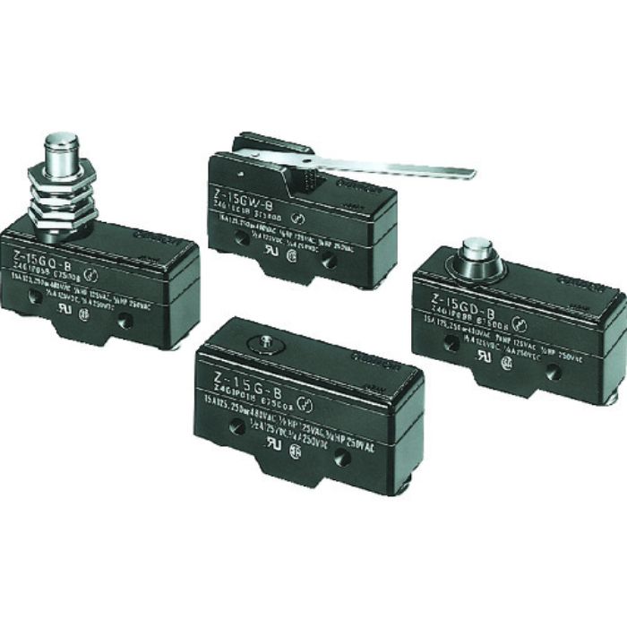 OMRON マイクロスイッチ ヒンジ ローラー レバー形 標準 ねじ締め端子(Tcode:3728986)