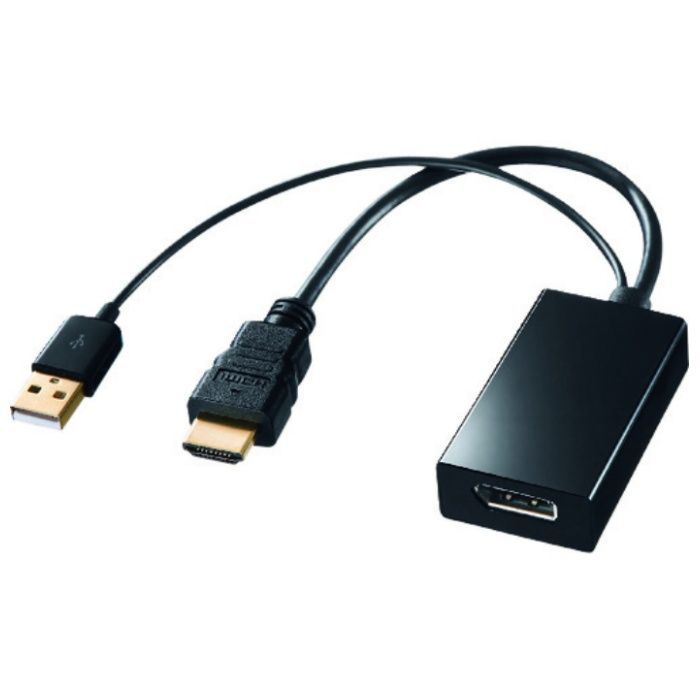 SANWA　HDMI-DisplayPort変換アダプタ