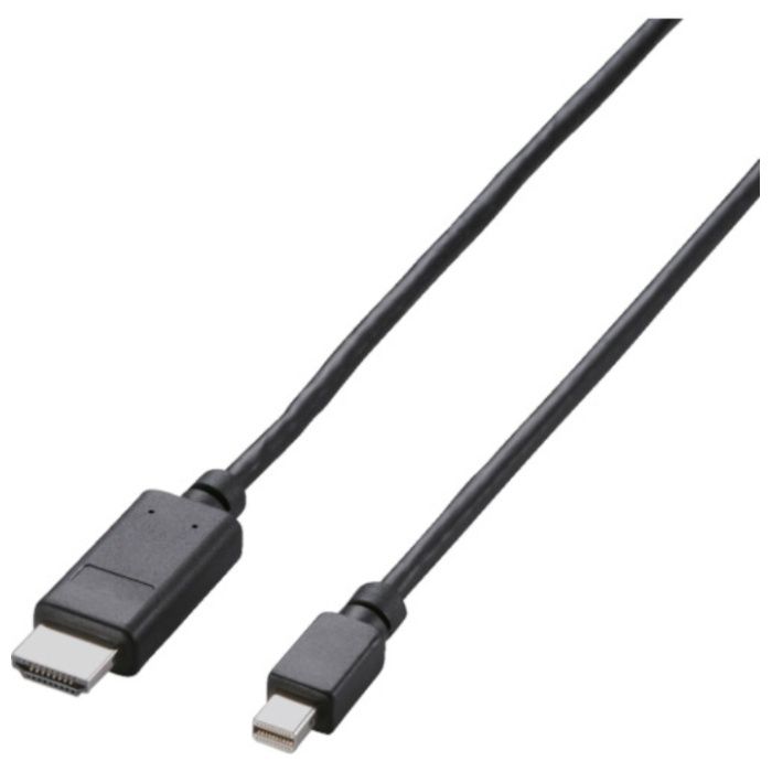 ELECOM　Mini　DisplayPort-HDMI変換ケーブル　2m　ブラック