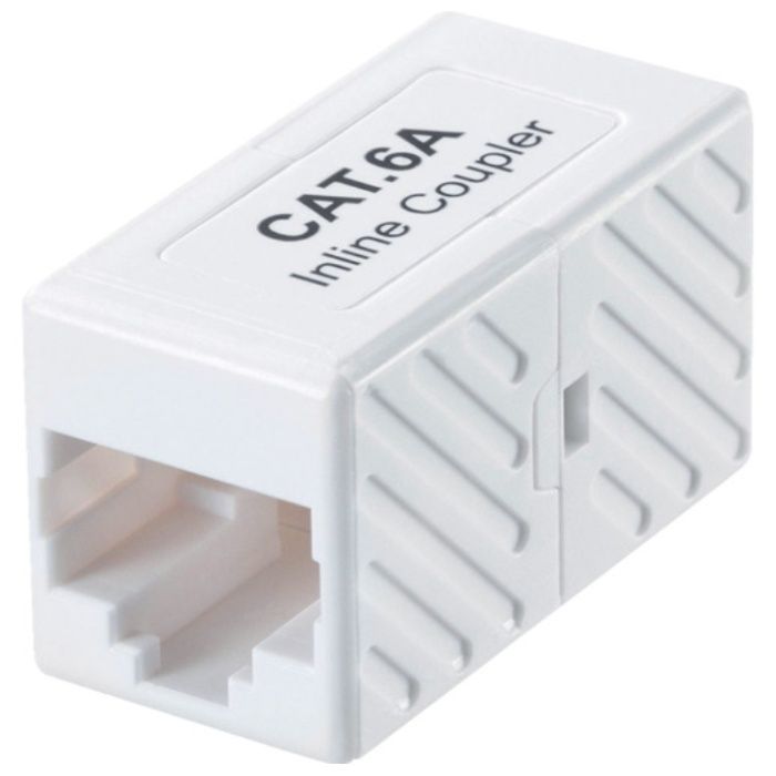 SANWA　RJ-45中継アダプタ(カテゴリ6A　UTP)