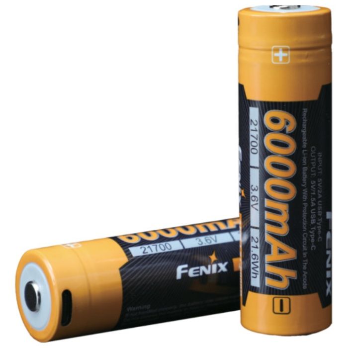FENIX　リチウムイオン専用充電電池　ARB-L21-6000B(USB充電タイプ)