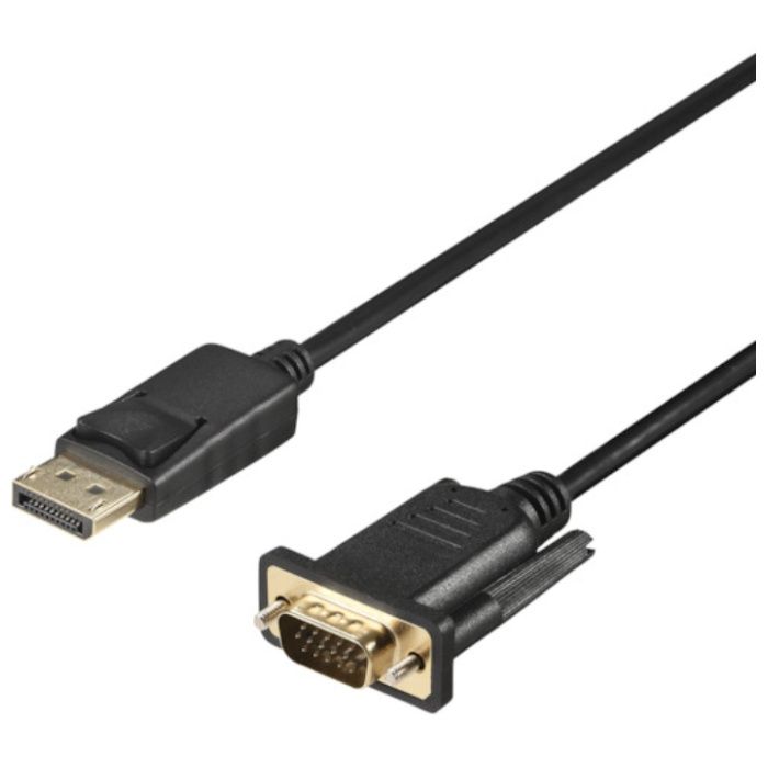 BUFFALO　DP-VGA　変換ケーブル　1m　ブラック