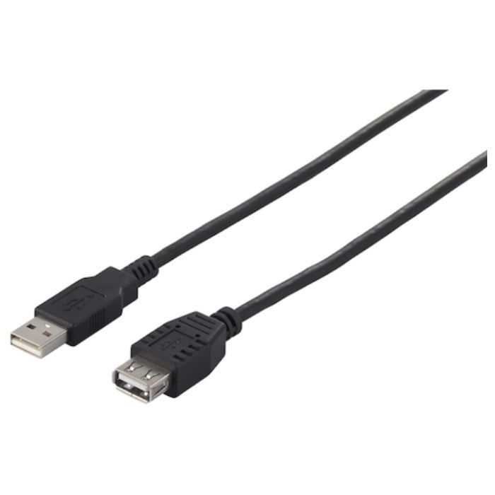 BUFFALO　USB2.0延長ケーブル(A　to　A)　3m　ブラック