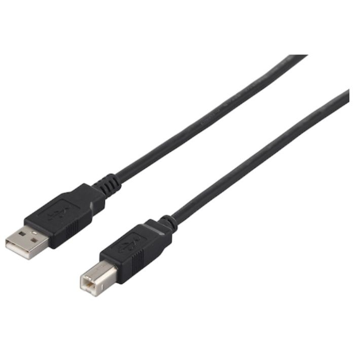 BUFFALO　USB2.0ケーブル(A　to　B)　1.5m　ブラック