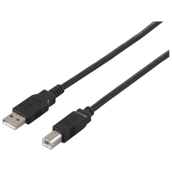BUFFALO　USB2.0　A　to　B　ケーブル　2.0m　ブラック
