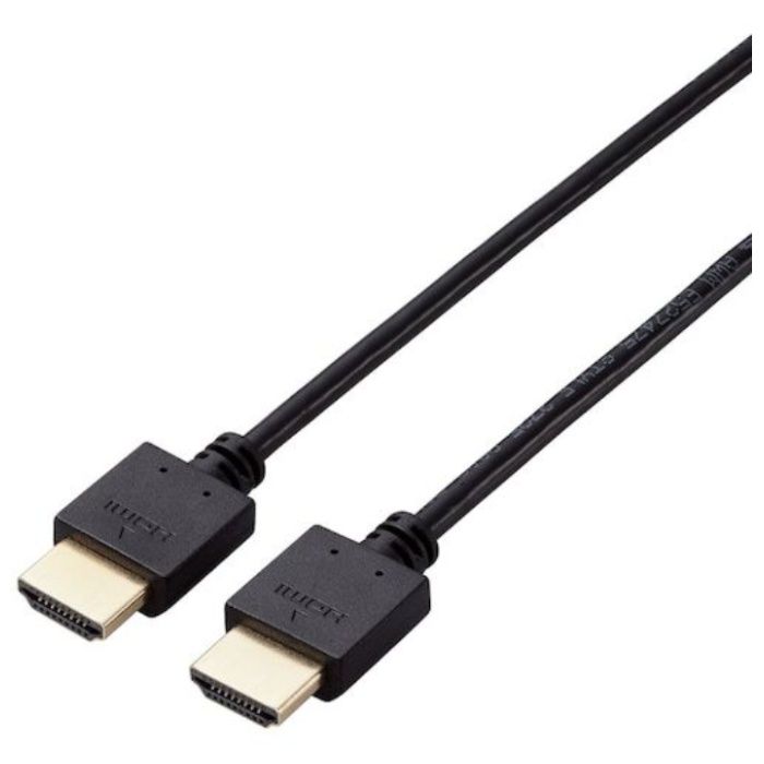 ELECOM　HDMIケーブル　イーサネット対応　仕様固定　1m　ブラック