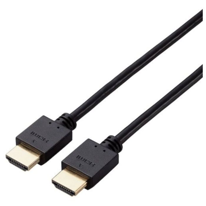 ELECOM　HDMIケーブル　イーサネット対応　仕様固定　2m　ブラック
