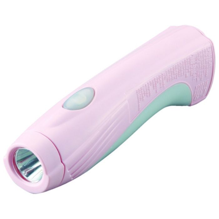 TRUSCO　【売切廃番】　充電式小型LEDサーチライト　ピンク