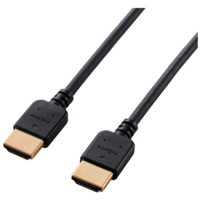 ELECOM　HIGH　SPEED　HDMIケーブル(やわらか)　1.0m