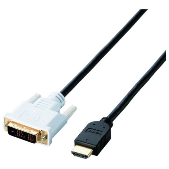 ELECOM　HDMI-DVI変換ケーブル　1m　ブラック