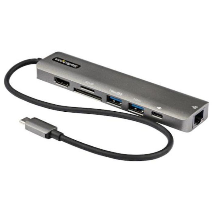 StarTech　ドッキングステーション/USB-C/4K　HDMI/100W/USBハブ/イーサネット/カードリーダー/マルチハブ