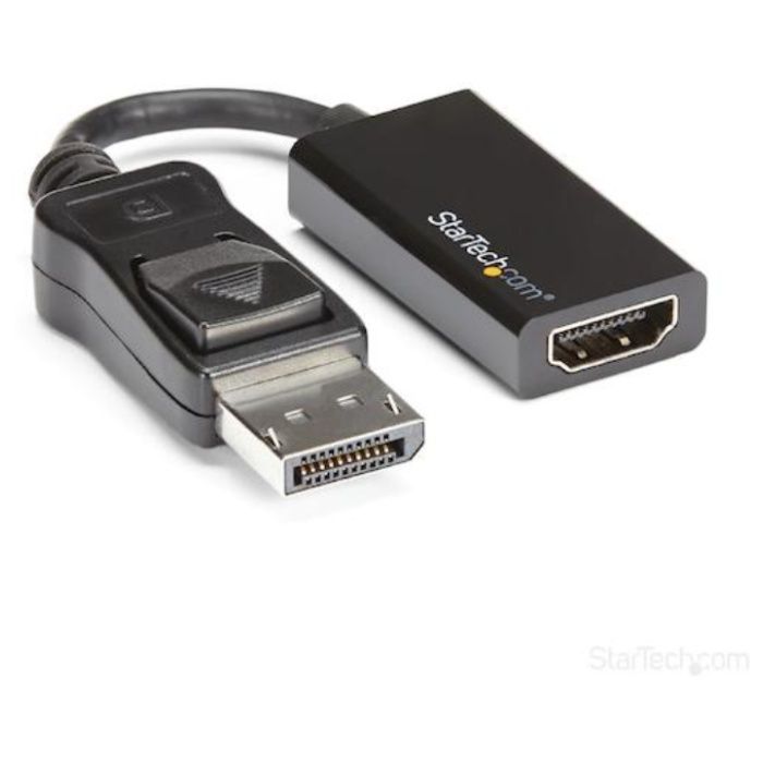 StarTech　ディスプレイアダプター/DisplayPort　1.4　-　HDMI　2.0/4K60Hz/アクティブ変換/ブラック