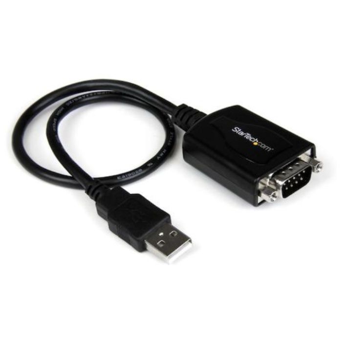 StarTech　シリアル変換ケーブル/USB-A　-　RS232C/30cm/920Kbps/ブラック