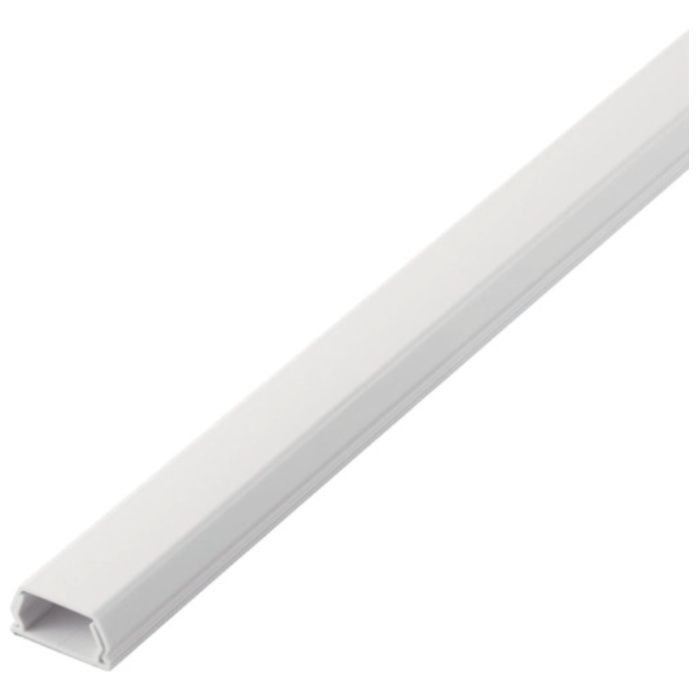 ELECOM　壁用モール　1mテープ付　26mm　ホワイト