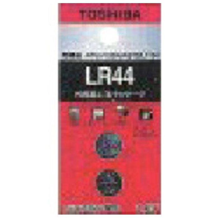東芝　アルカリボタン電池　LR44EC2Pエコパッケージ(2個入)