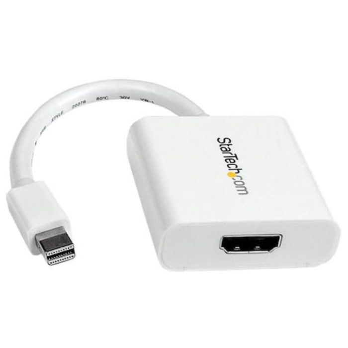 StarTech　ディスプレイアダプター/Mini　DisplayPort　-　HDMI/1080p/ホワイト/ビデオ　変換　コンバーター