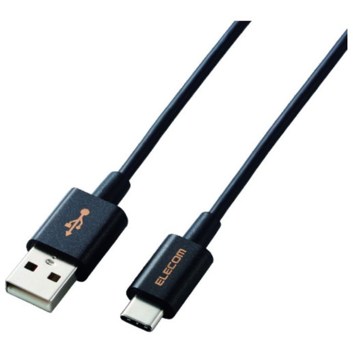ELECOM　やわらか耐久USB　Type-Cケーブル