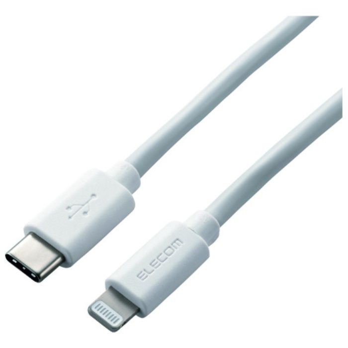 ELECOM　USB-C　to　Lightningケーブル(やわらか)