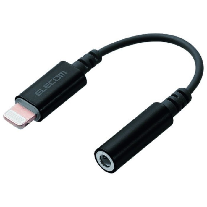 ELECOM　Lightning-直径3.5mmステレオミニジャック変換ケーブル