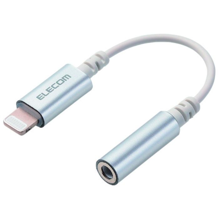 ELECOM　Lightning-直径3.5mmステレオミニジャック変換ケーブル