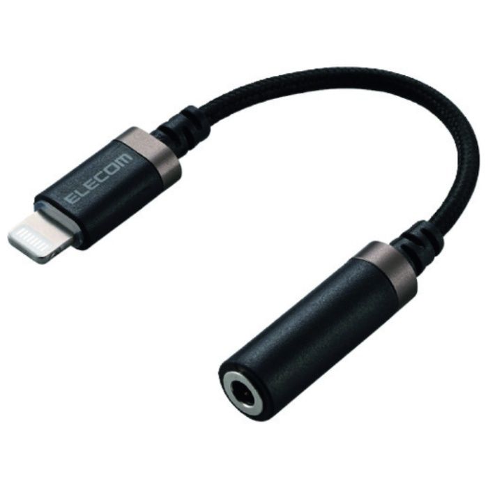ELECOM　Lightning-直径3.5mmステレオミニジャック変換ケーブル(高耐久)