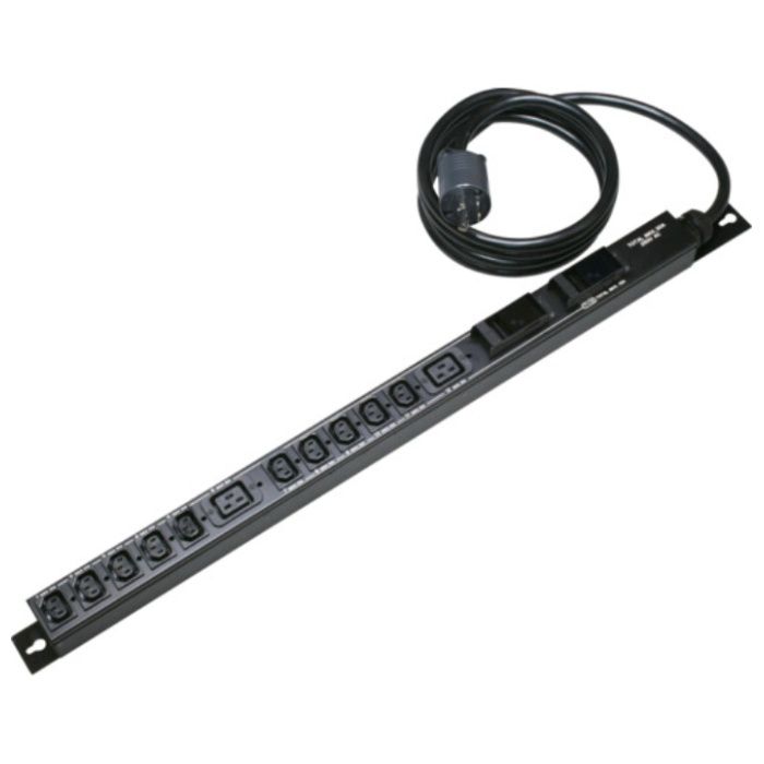 明工　200V　PDU(C13X5.C19X1ブレーカー)X2　3mL6-30B