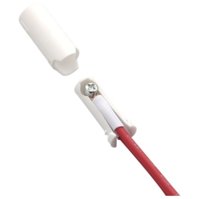 オーム電機　丸端子ねじ止め用絶縁キャップ(50個入)