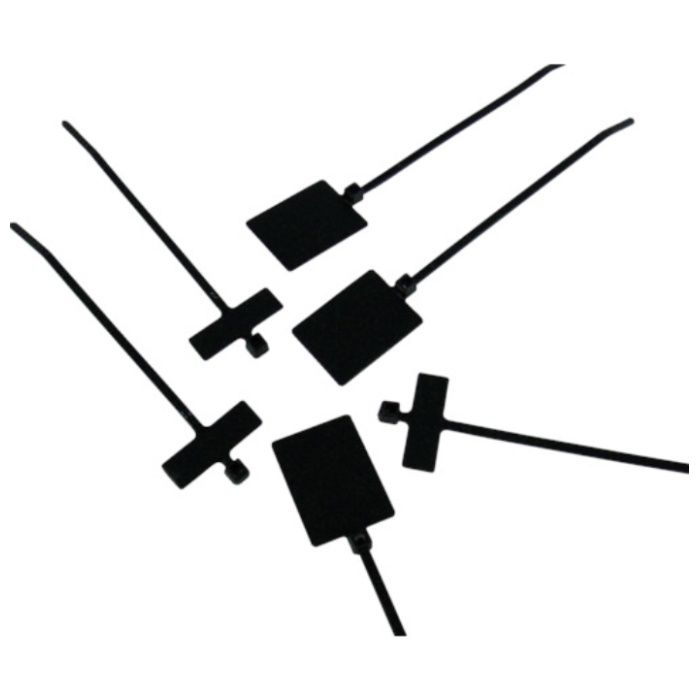 PANDUIT　旗型タイプナイロン結束バンド　耐候性黒　(500本入)