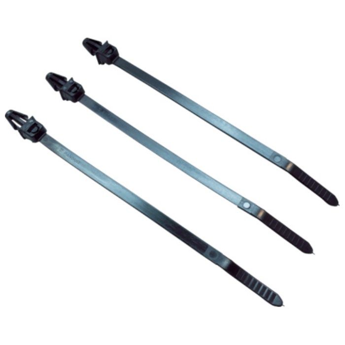 PANDUIT　【売切廃番】押し込みタイプナイロン結束バンド　耐候性黒　(1000本入)