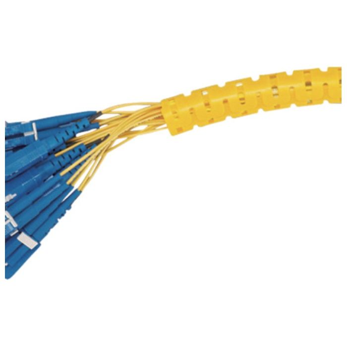 PANDUIT　【売切廃番】電線保護チューブ　スリット型スパイラル　パンラップ　束線径28.6Φmm　15m巻き　黄　PW150F-L4