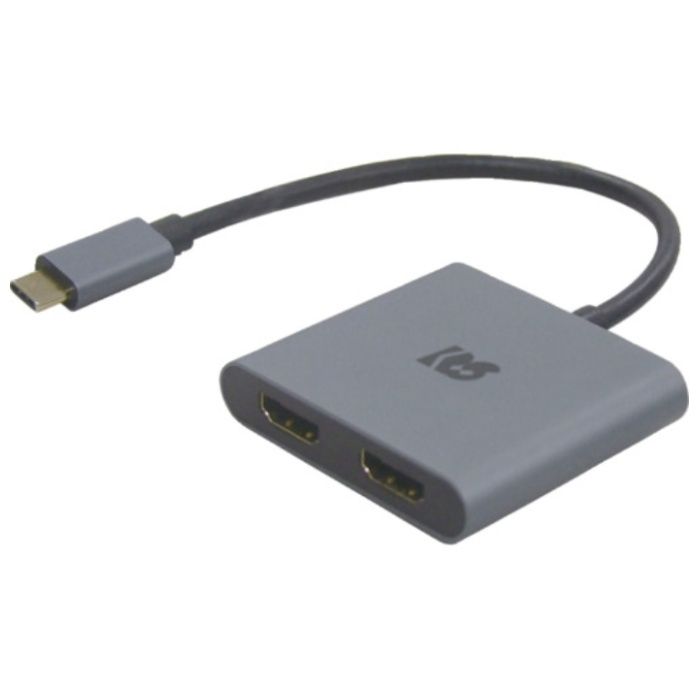RATOC　USB　Type-C　to　デュアルHDMIディスプレイアダプター(PD対応)
