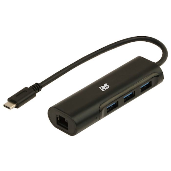 RATOC　USB　Type-C　ギガビット対応LANアダプター　USBハブ付き