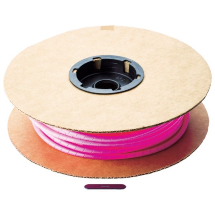PANDUIT　【売切廃番】スパイラルラッピング　ポリエチレン　ピンク