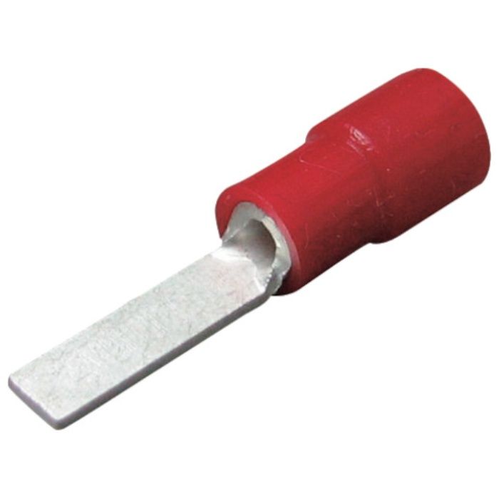 ニチフ　環境配慮形　絶縁被覆付圧着端子　(BT形)棒形　TMEX　BT-1.25-9-1-RED　(100P)