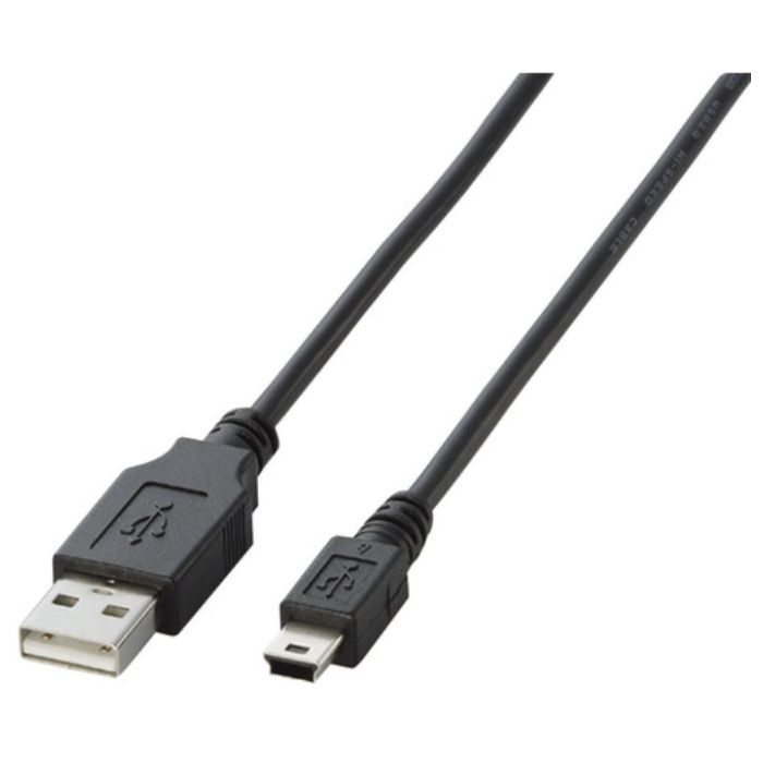 ELECOM　EURoHS指令準拠USB2.0ケーブル1.0mブラック